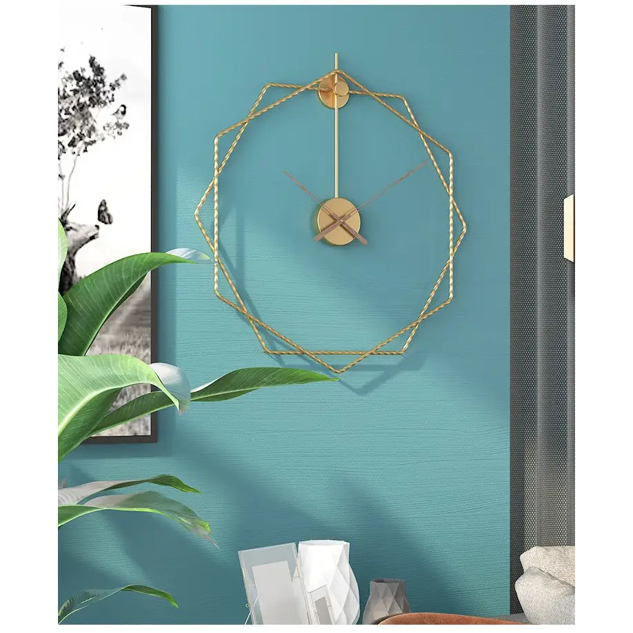 Wanduhr Design Oktagon