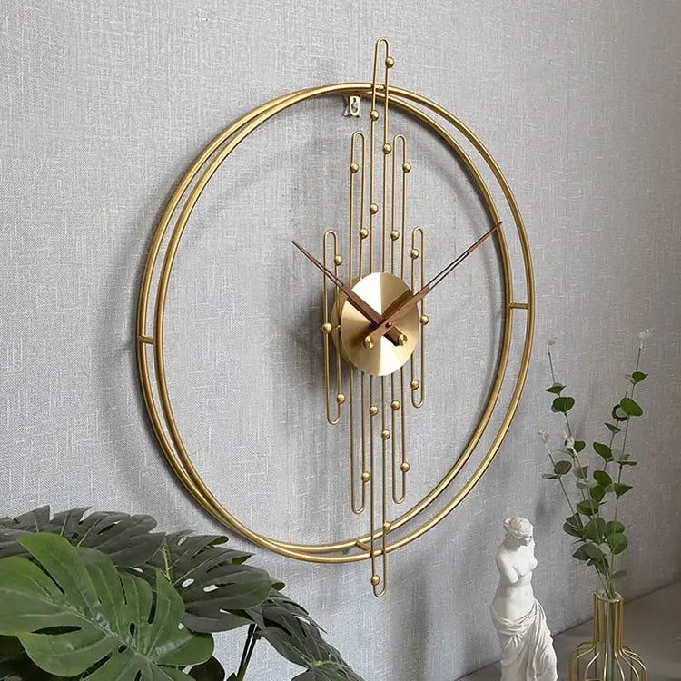Wanduhr Kreis Art Déco