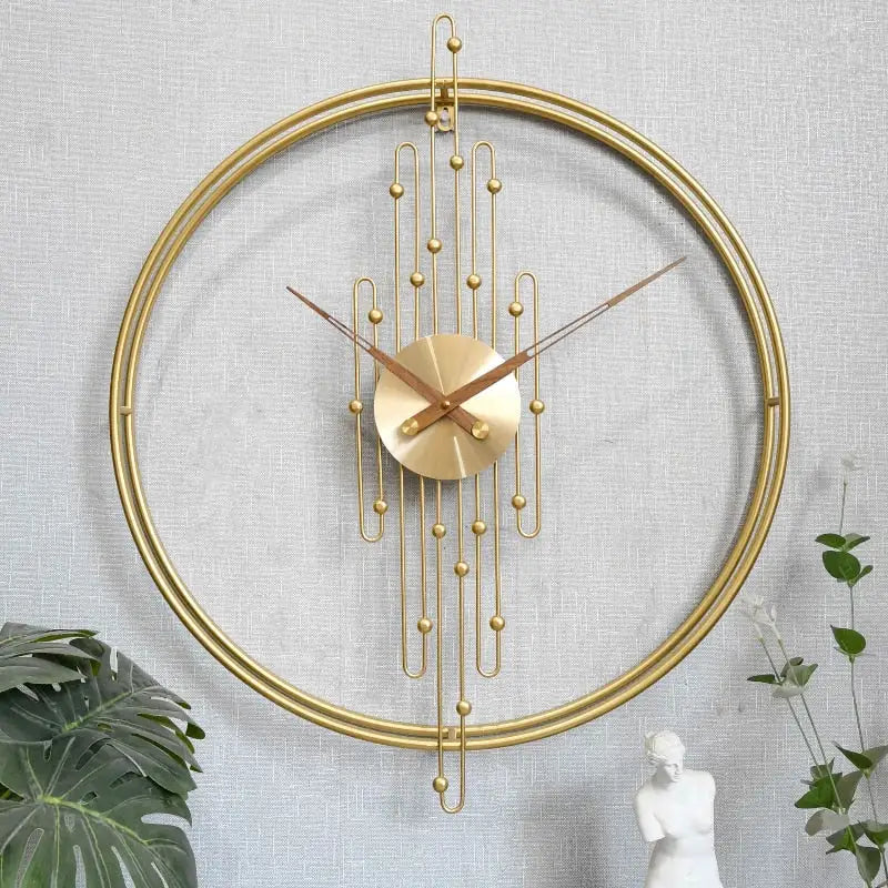 Wanduhr Kreis Art Déco
