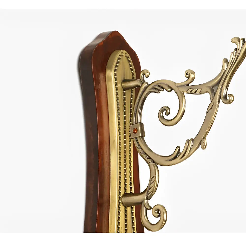 Wanduhr im Vintage-Stil mit doppelseitigem Zifferblatt