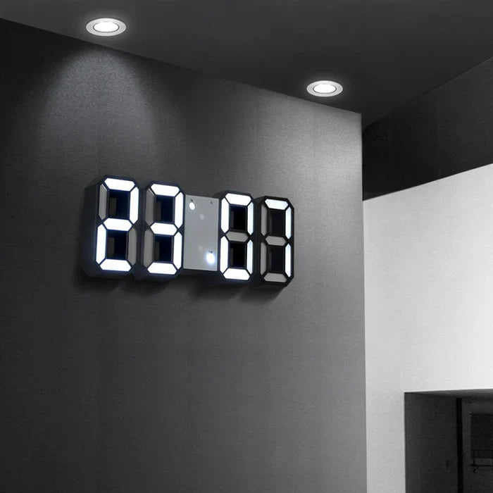 Digitale LED-Wanduhr