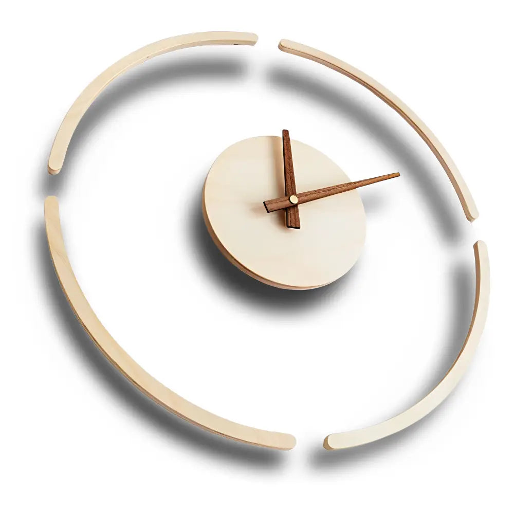 Minimalistische Kreis-Wanduhr