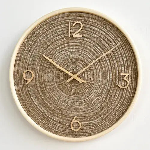 Goldene Sand Wanduhr