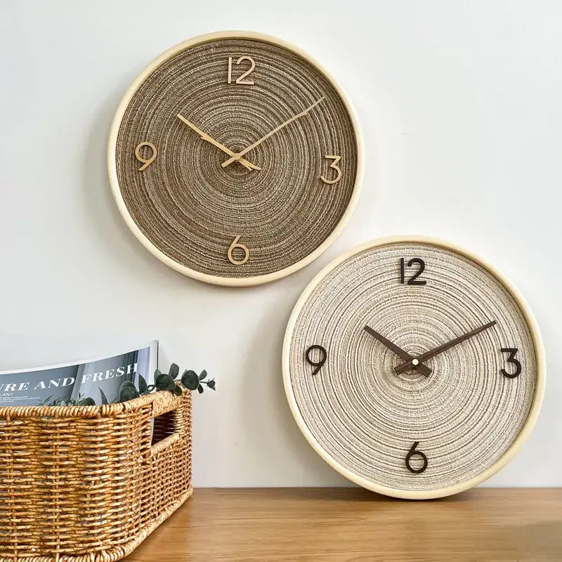 Goldene Sand Wanduhr