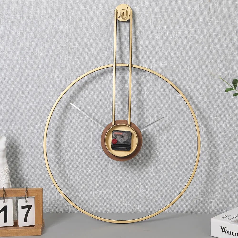 Wanduhr Hängender Kreis