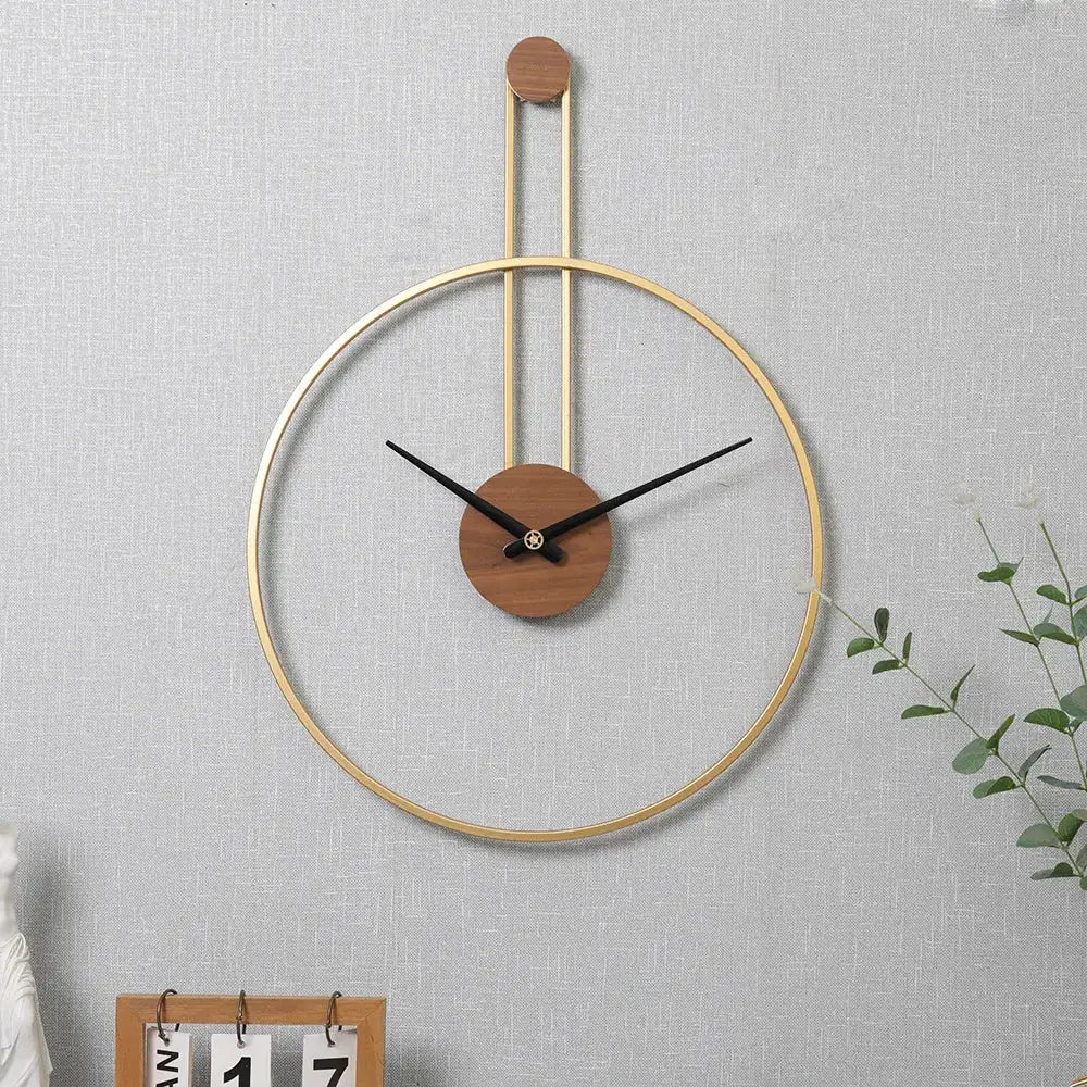 Wanduhr Hängender Kreis