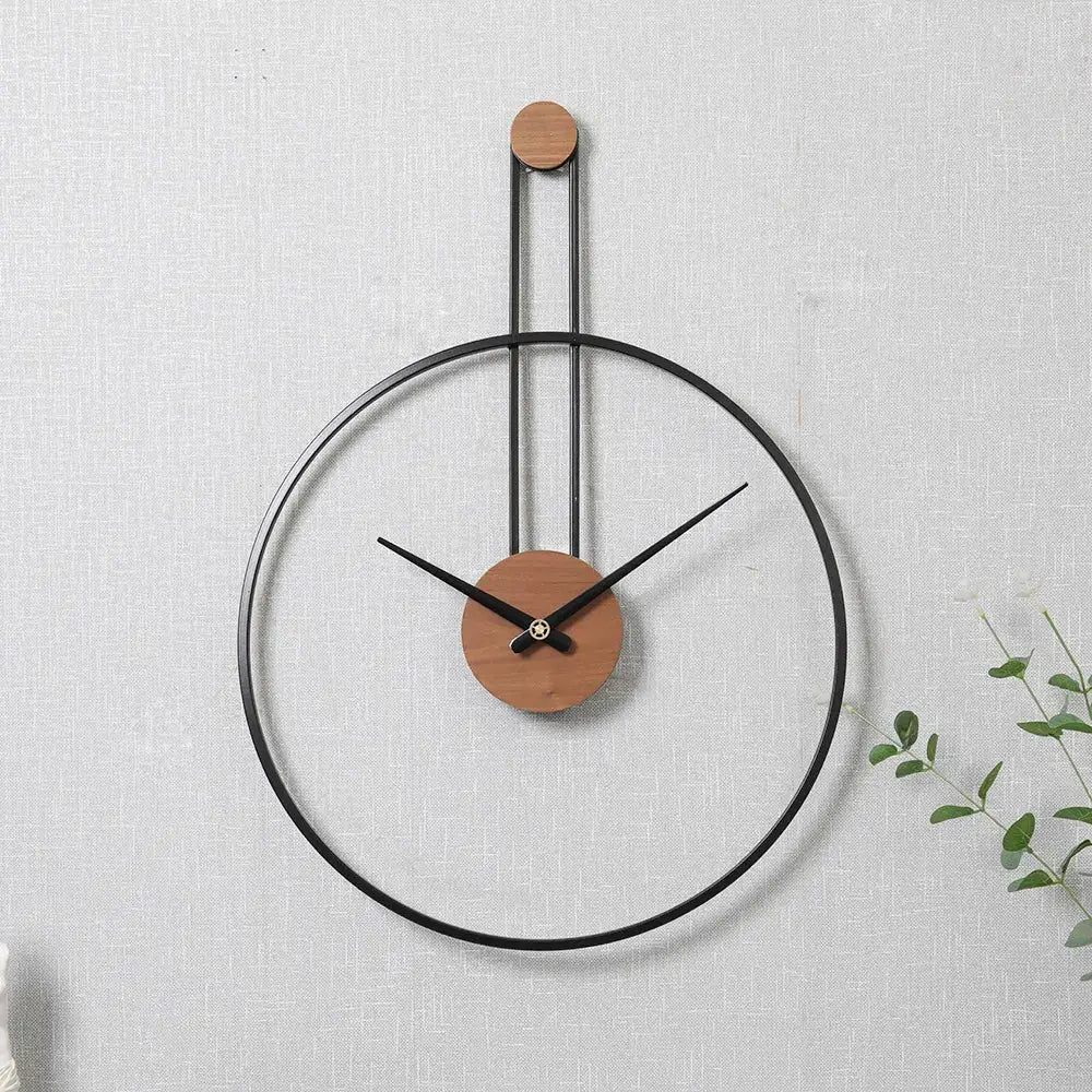 Wanduhr Hängender Kreis
