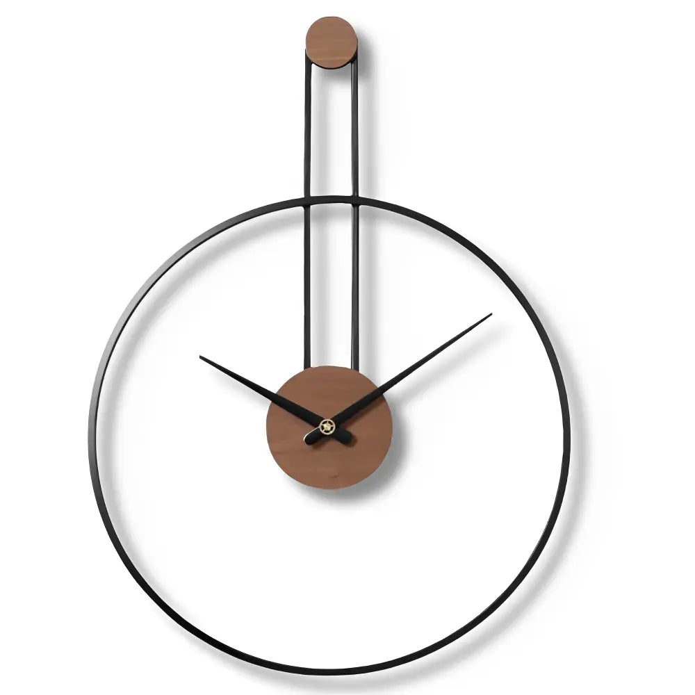 Wanduhr Hängender Kreis