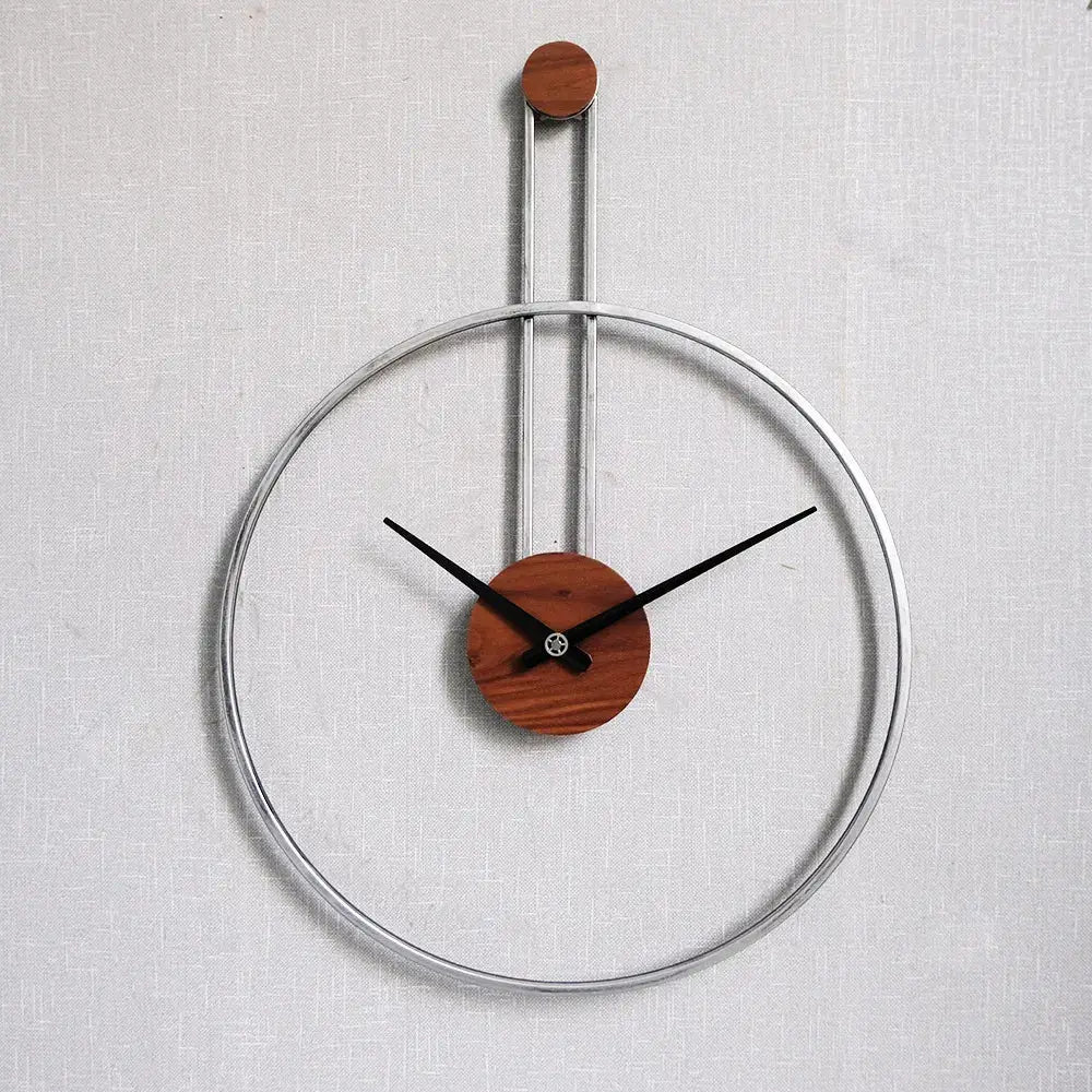 Wanduhr Hängender Kreis