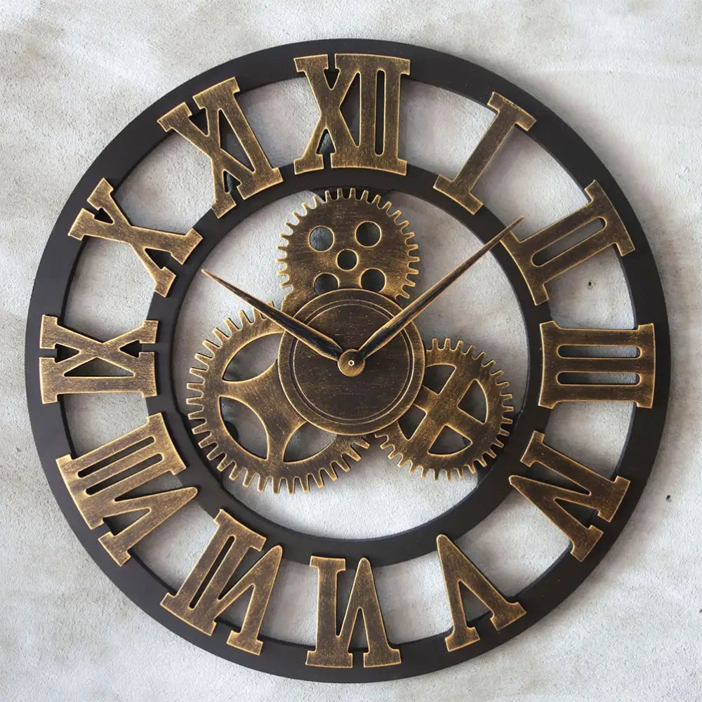 Große Wanduhr
