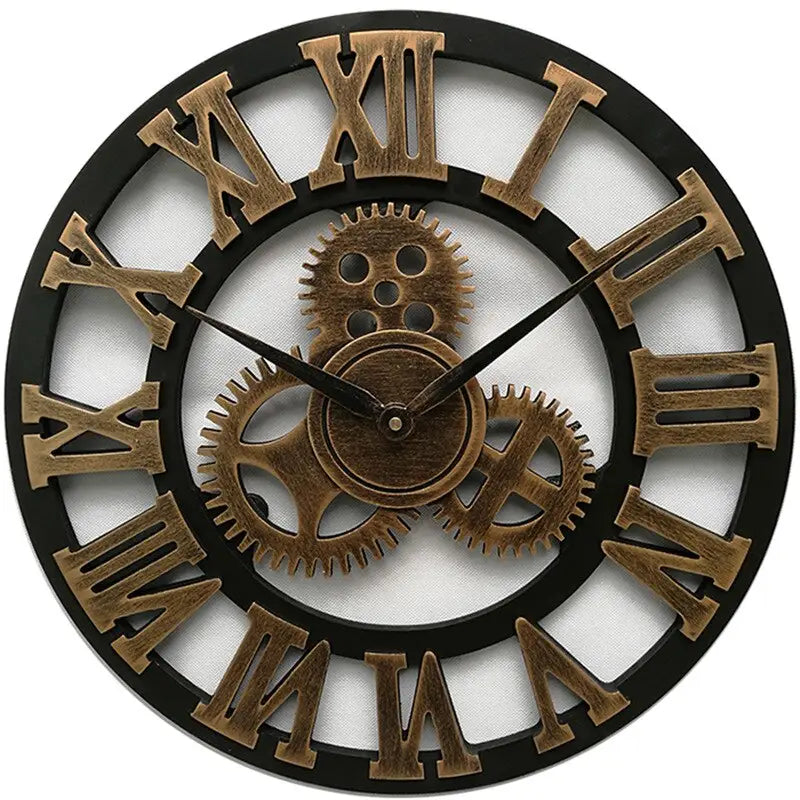 Große Wanduhr