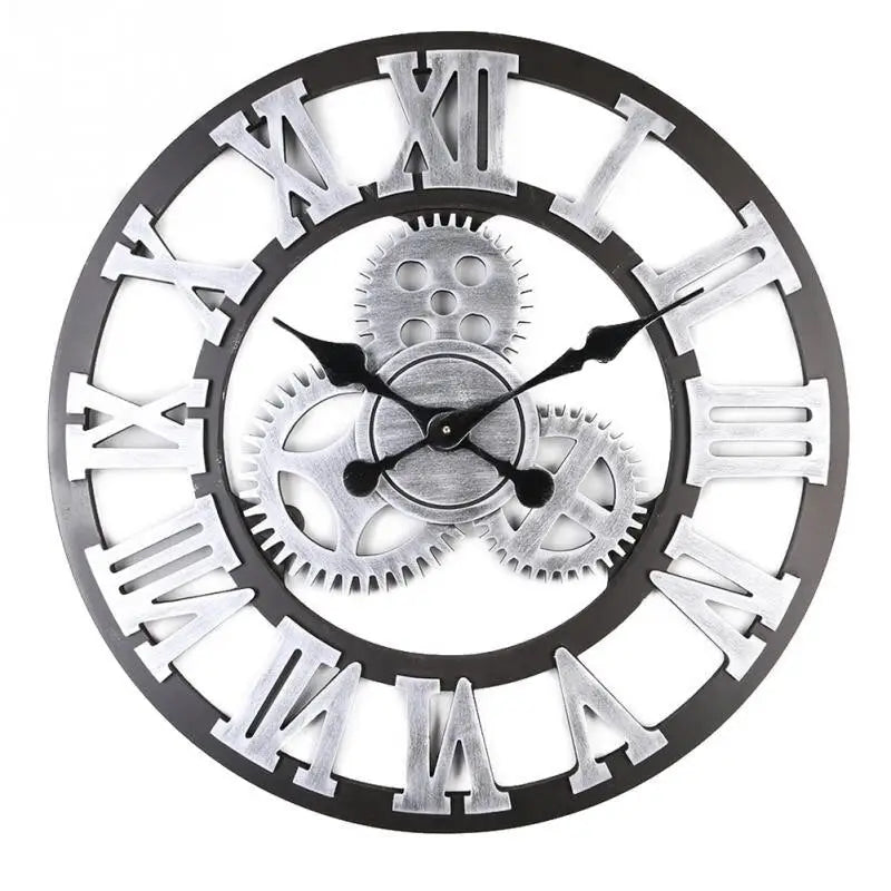 Große Wanduhr