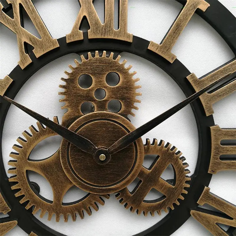 Große Wanduhr