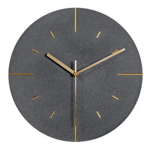 Wanduhr in Zementoptik