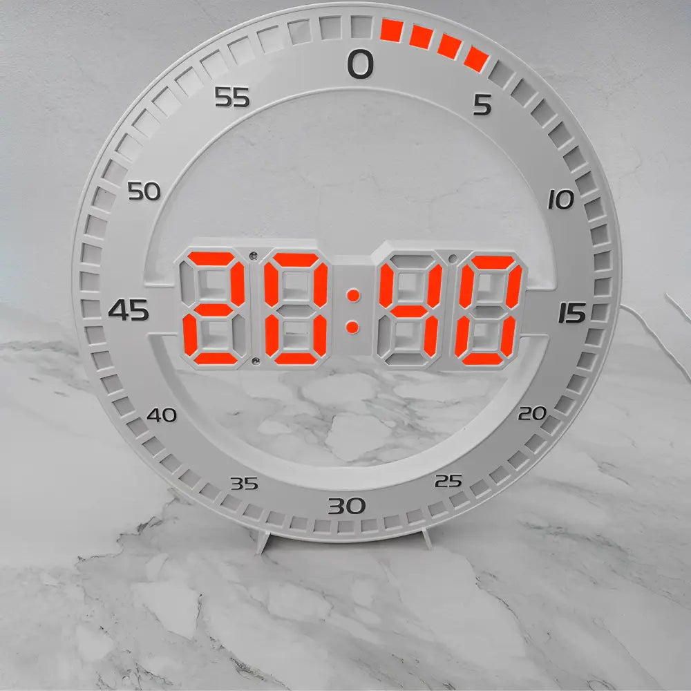 3D LED Wanduhr