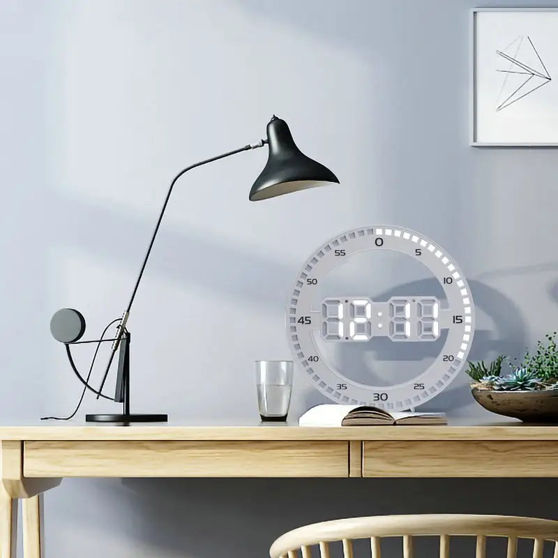 3D LED Wanduhr