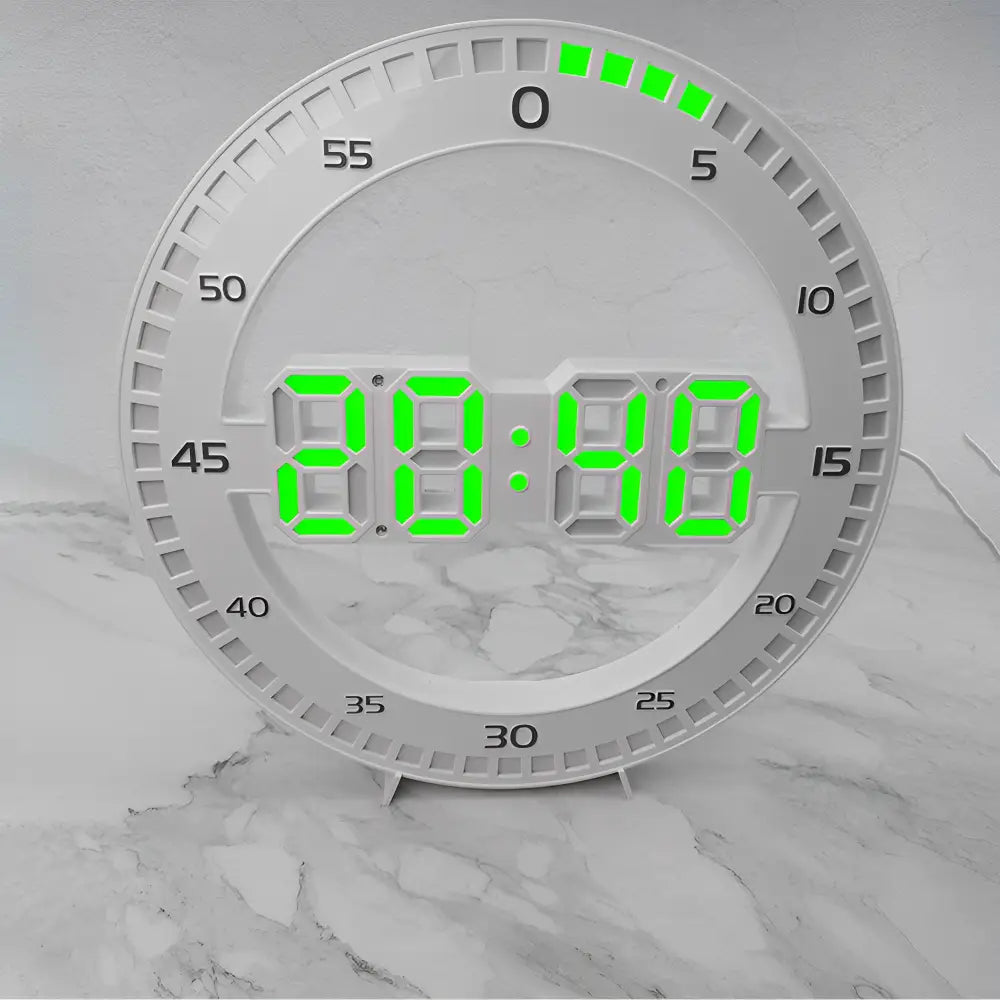 3D LED Wanduhr