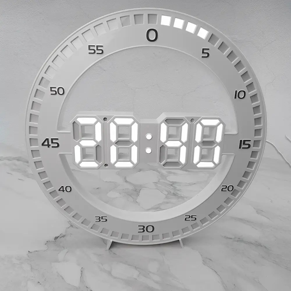 3D LED Wanduhr