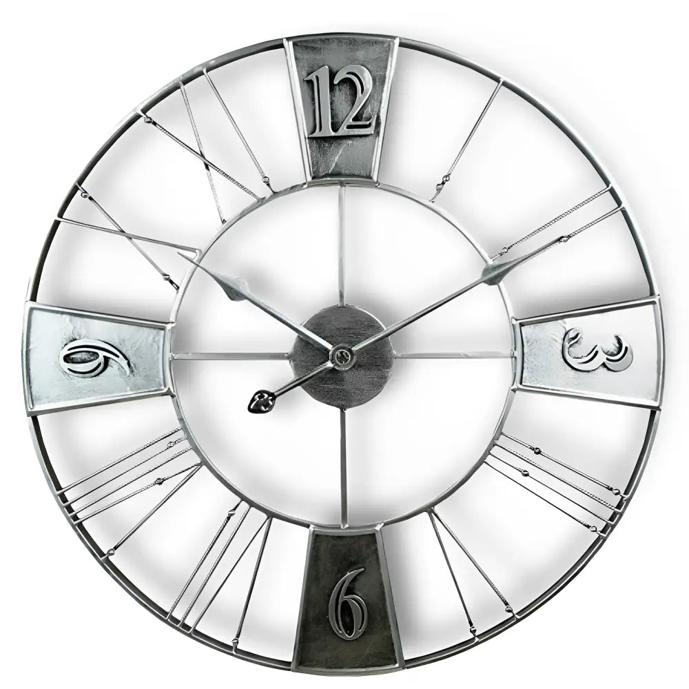 Große Wanduhr im Factory-Stil