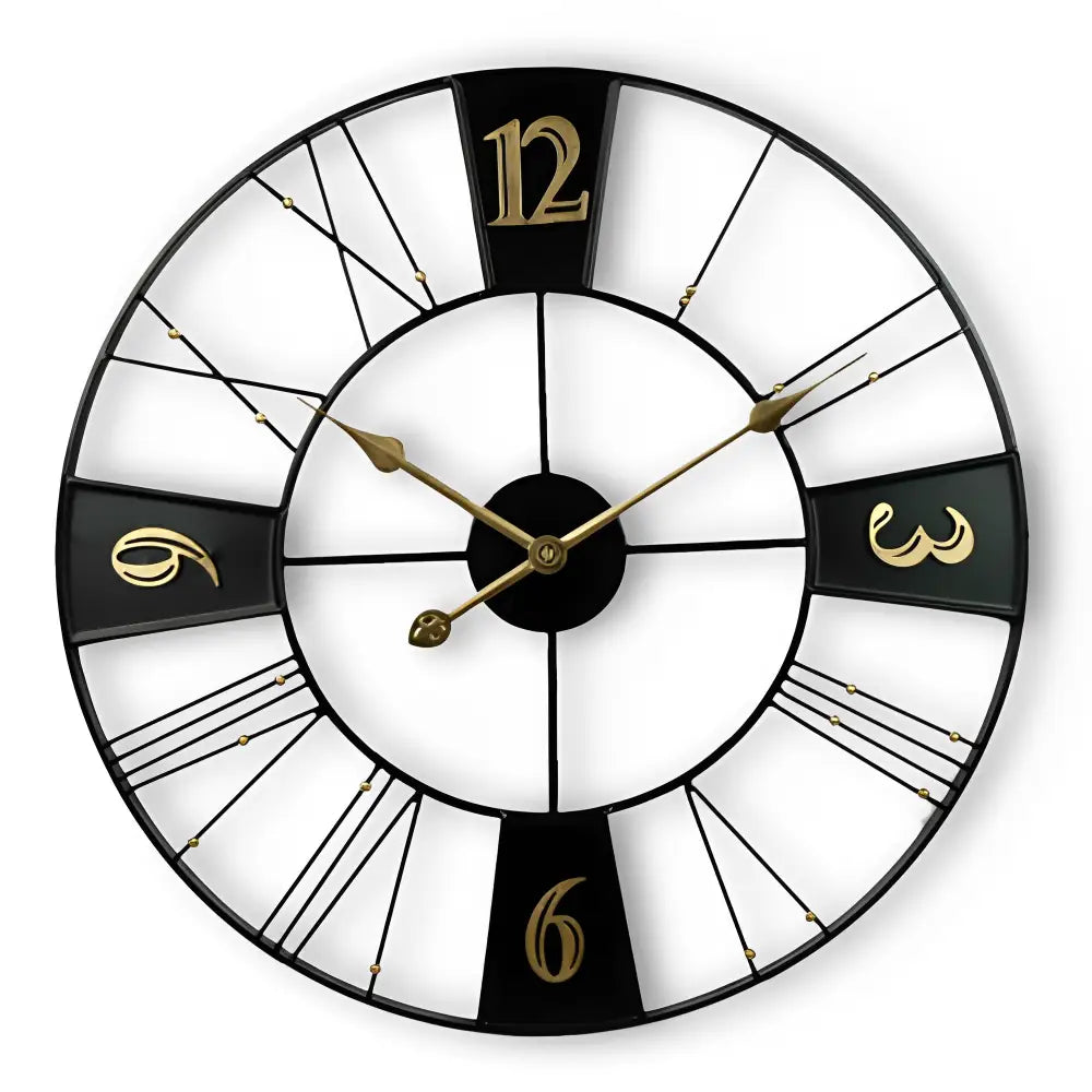 Große Wanduhr im Factory-Stil