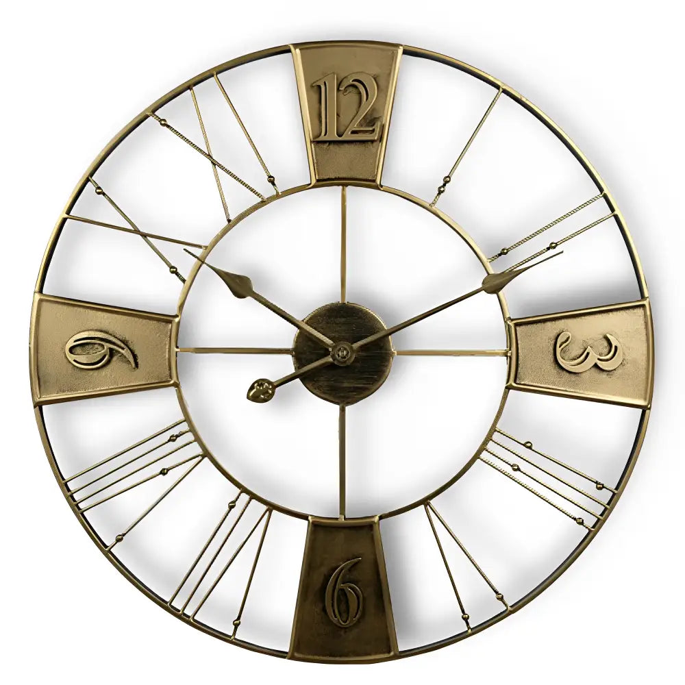 Große Wanduhr im Factory-Stil
