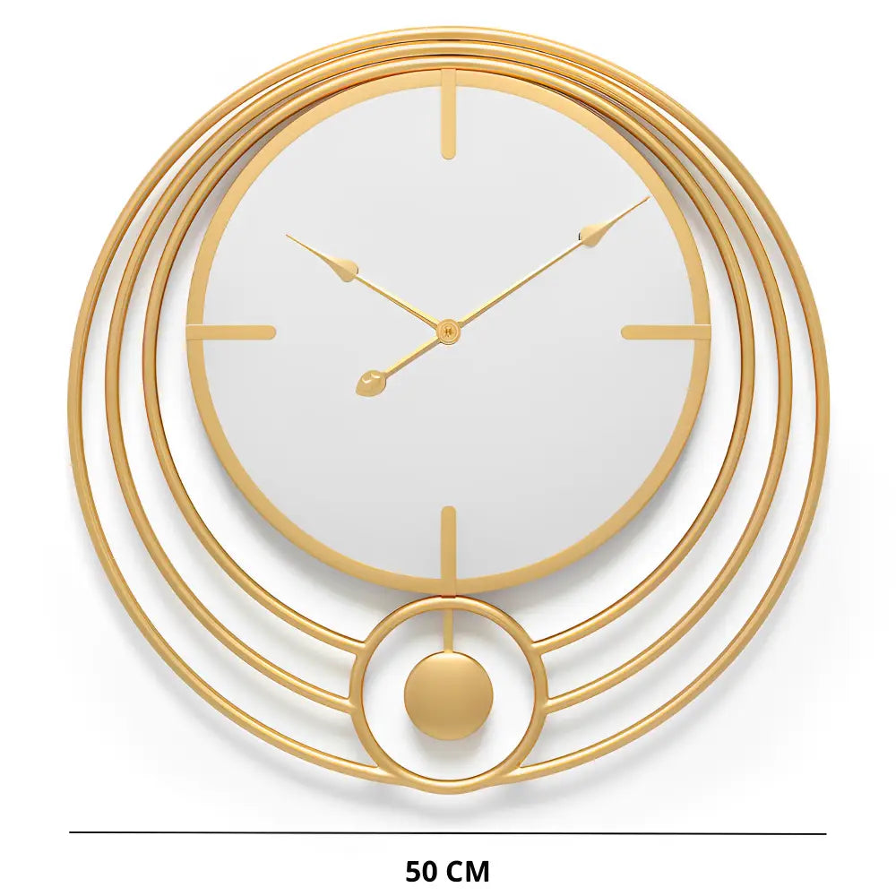 Wandspiegeluhr & Kreisdesign