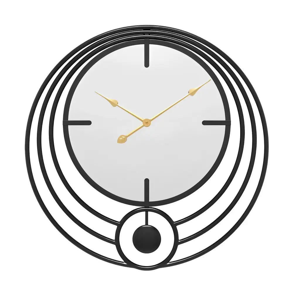 Wandspiegeluhr & Kreisdesign