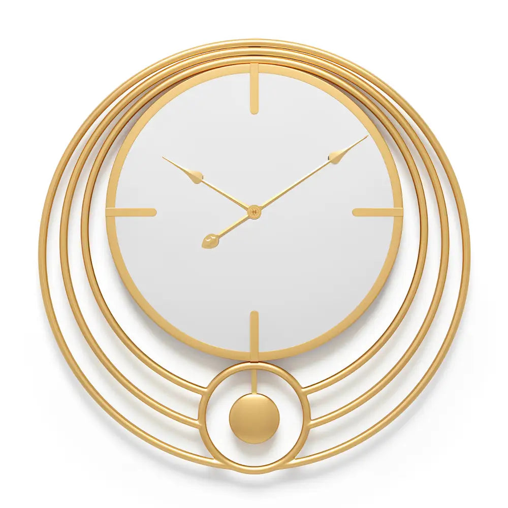 Wandspiegeluhr & Kreisdesign