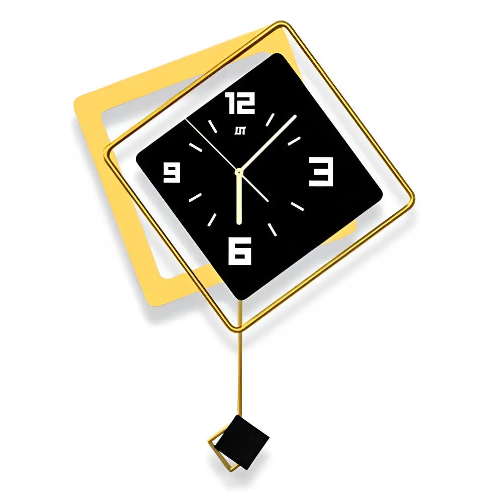 Moderne 3D Wanduhr
