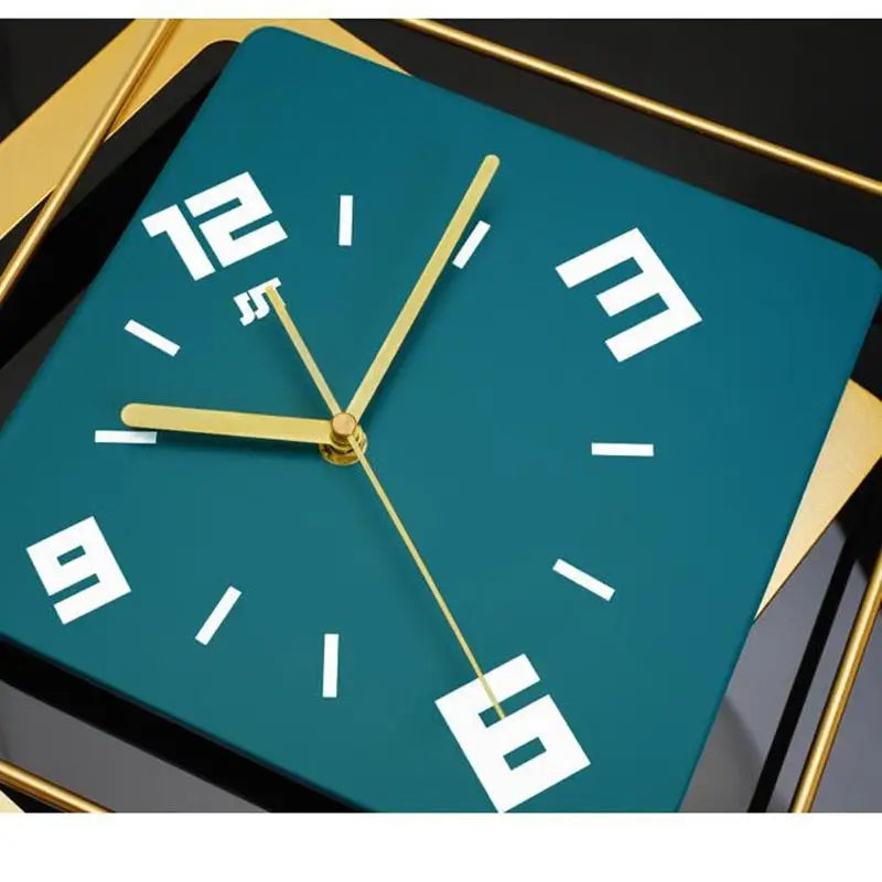 Moderne 3D Wanduhr
