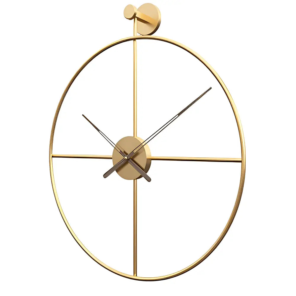 Design-Wanduhr Verschränkte Kreise
