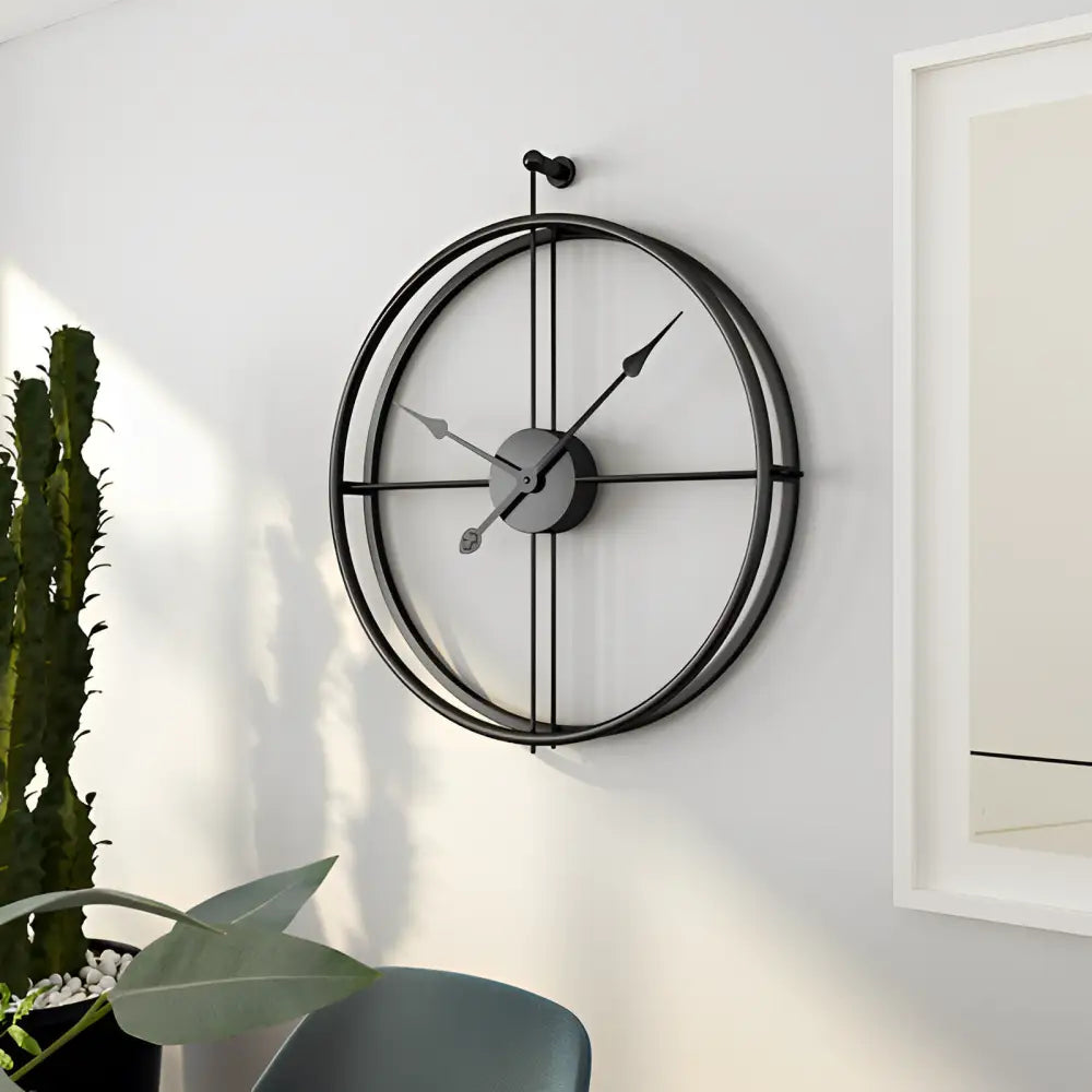 Wanduhr Sphärische Ringe