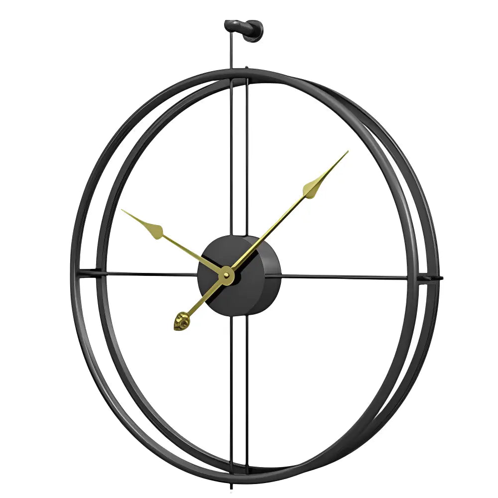 Wanduhr Sphärische Ringe