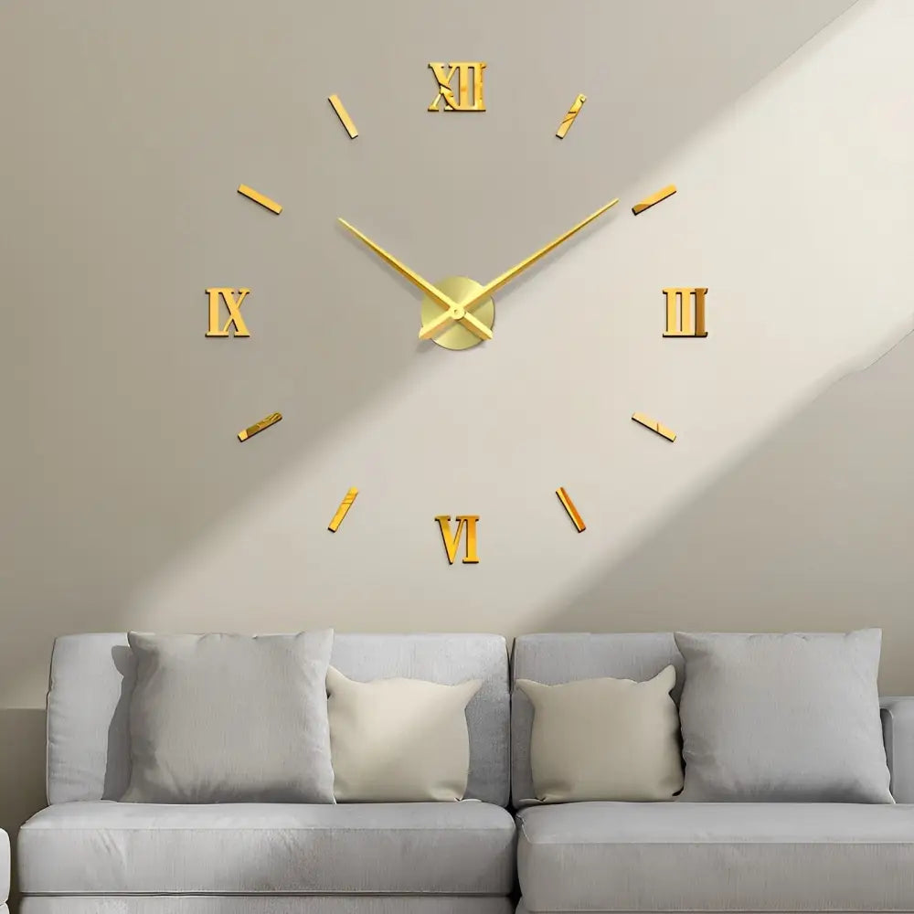 3D Wanduhr Aufkleber