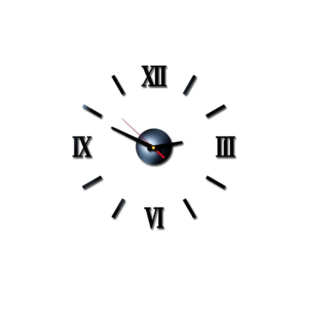 3D Wanduhr Aufkleber