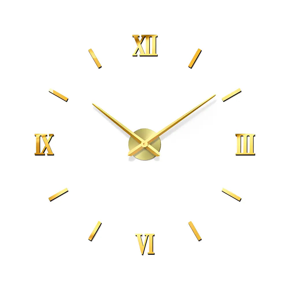 3D Wanduhr Aufkleber