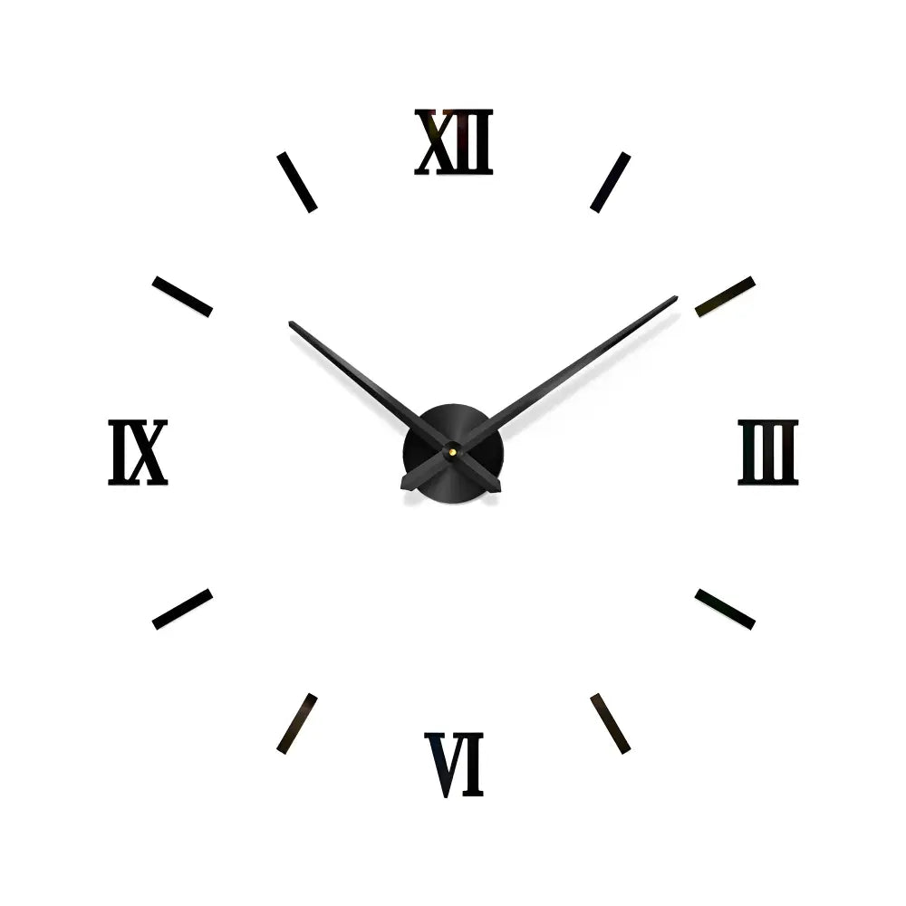 3D Wanduhr Aufkleber