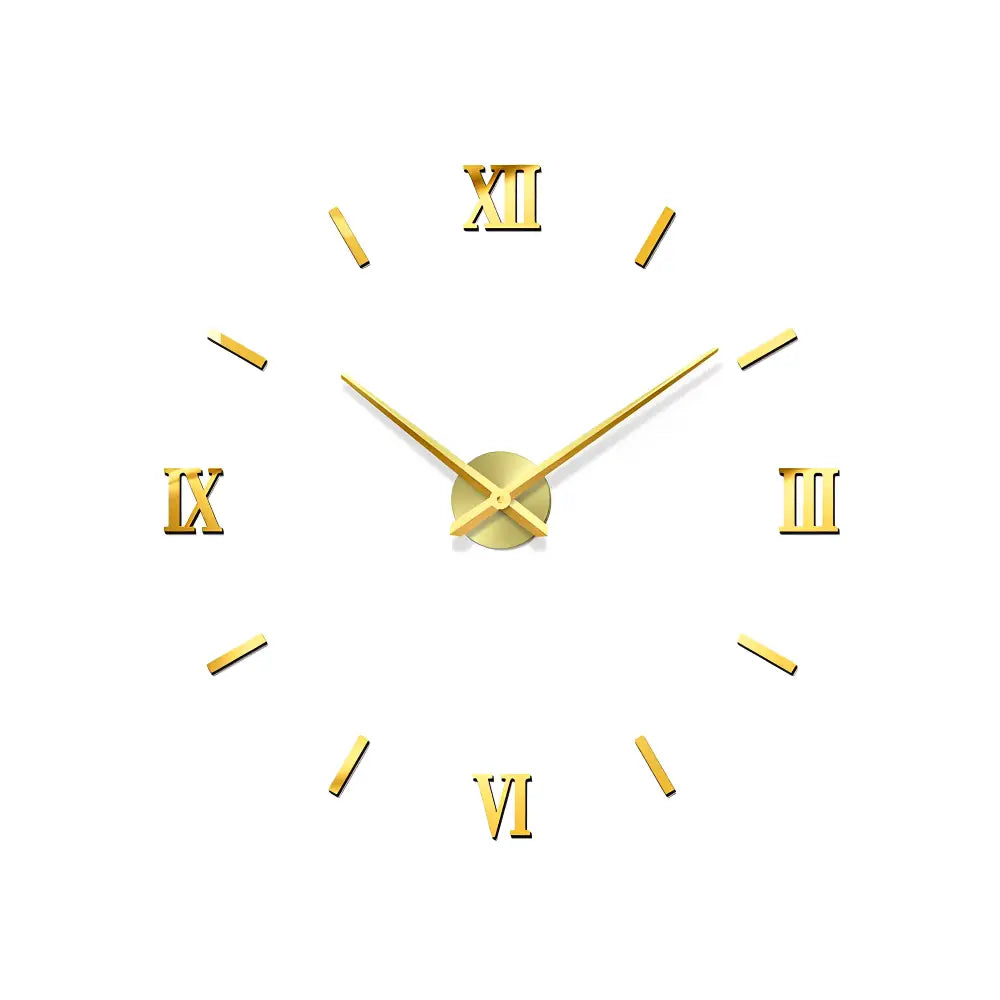 3D Wanduhr Aufkleber