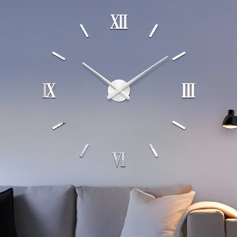 3D Wanduhr Aufkleber