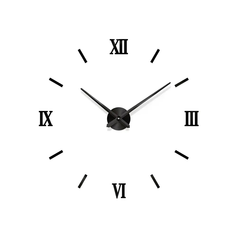 3D Wanduhr Aufkleber