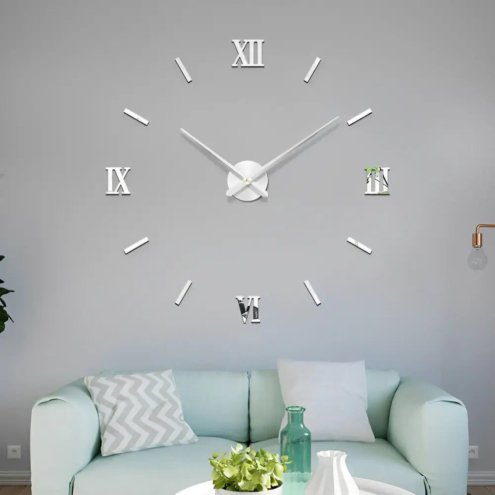 3D Wanduhr Aufkleber