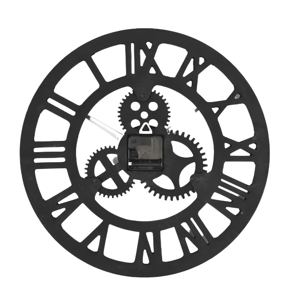 Steampunk Wanduhr mit Zahnrädern