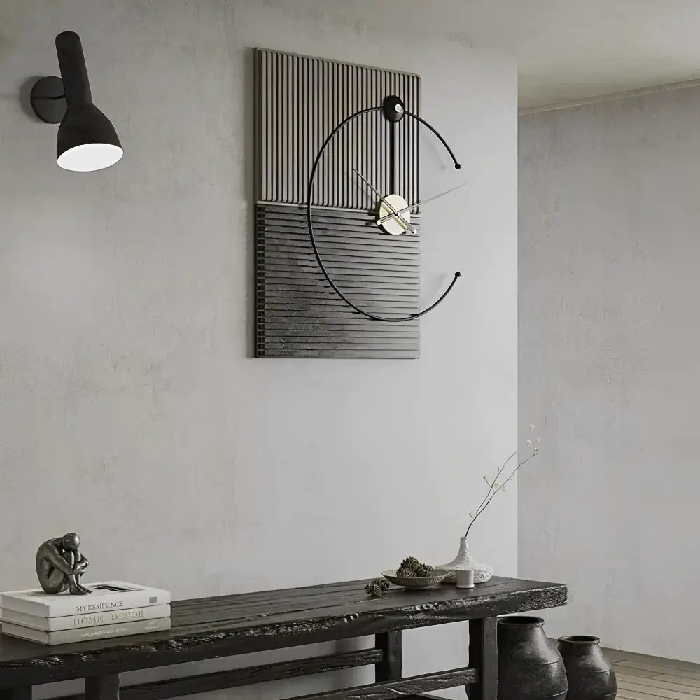 Architekten-Wanduhr
