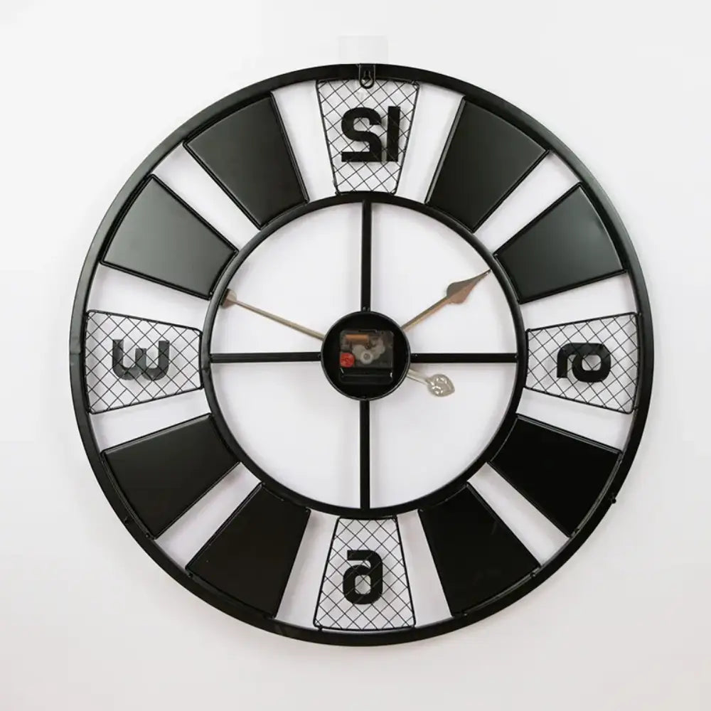 Bunte Industrielle Wanduhr