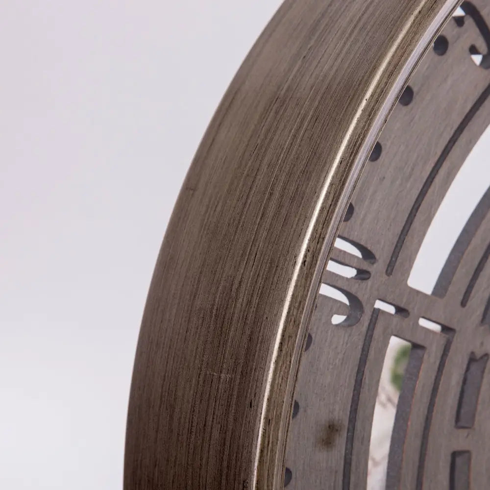 Industrielle Wanduhr Spin Time Vintage