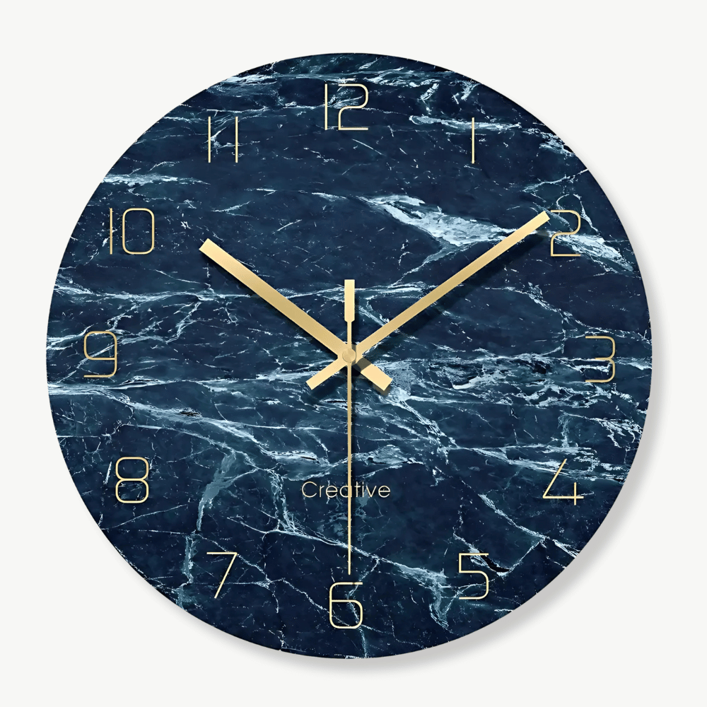 Wanduhr Design aus Glas