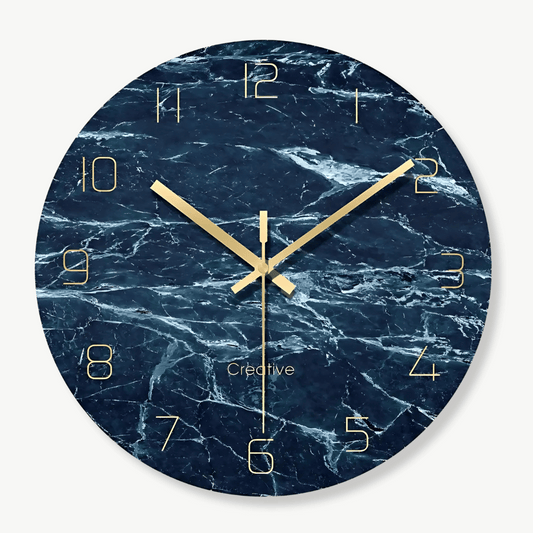 Wanduhr Design aus Glas