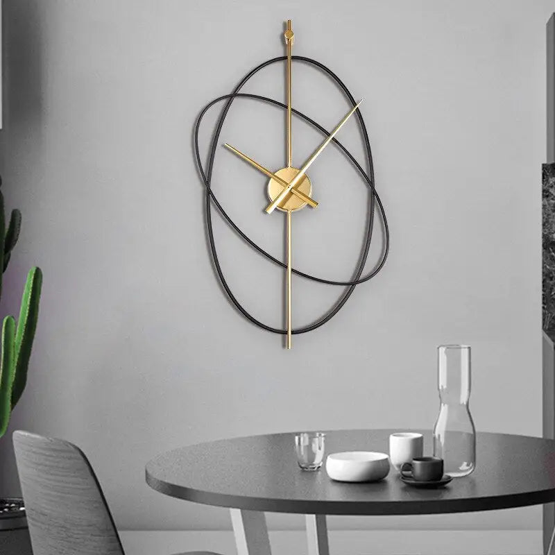 Wand-Uhr Luxus Ringe