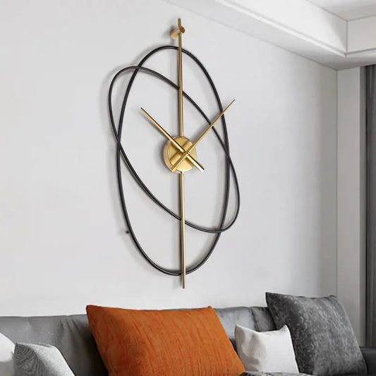 Wand-Uhr Luxus Ringe