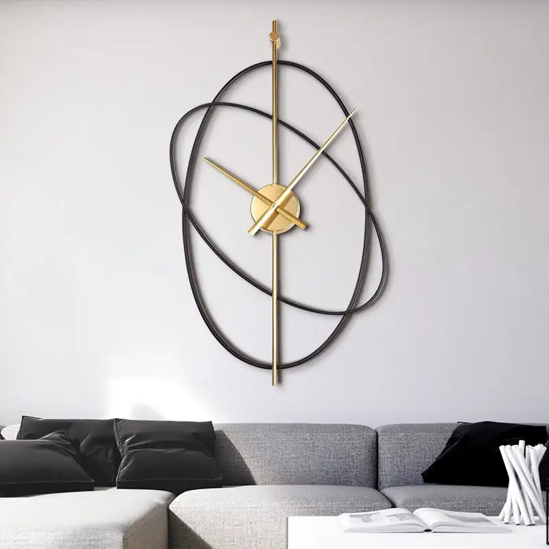 Wand-Uhr Luxus Ringe